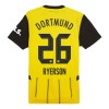 Virallinen Fanipaita Borussia Dortmund Ryerson 26 Kotipelipaita 2024-25 - Miesten